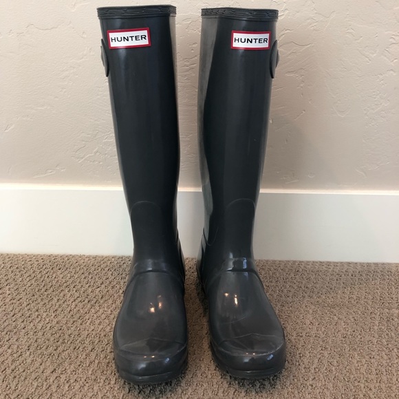 Hunter Shoes - Hunter high gloss tall boots
